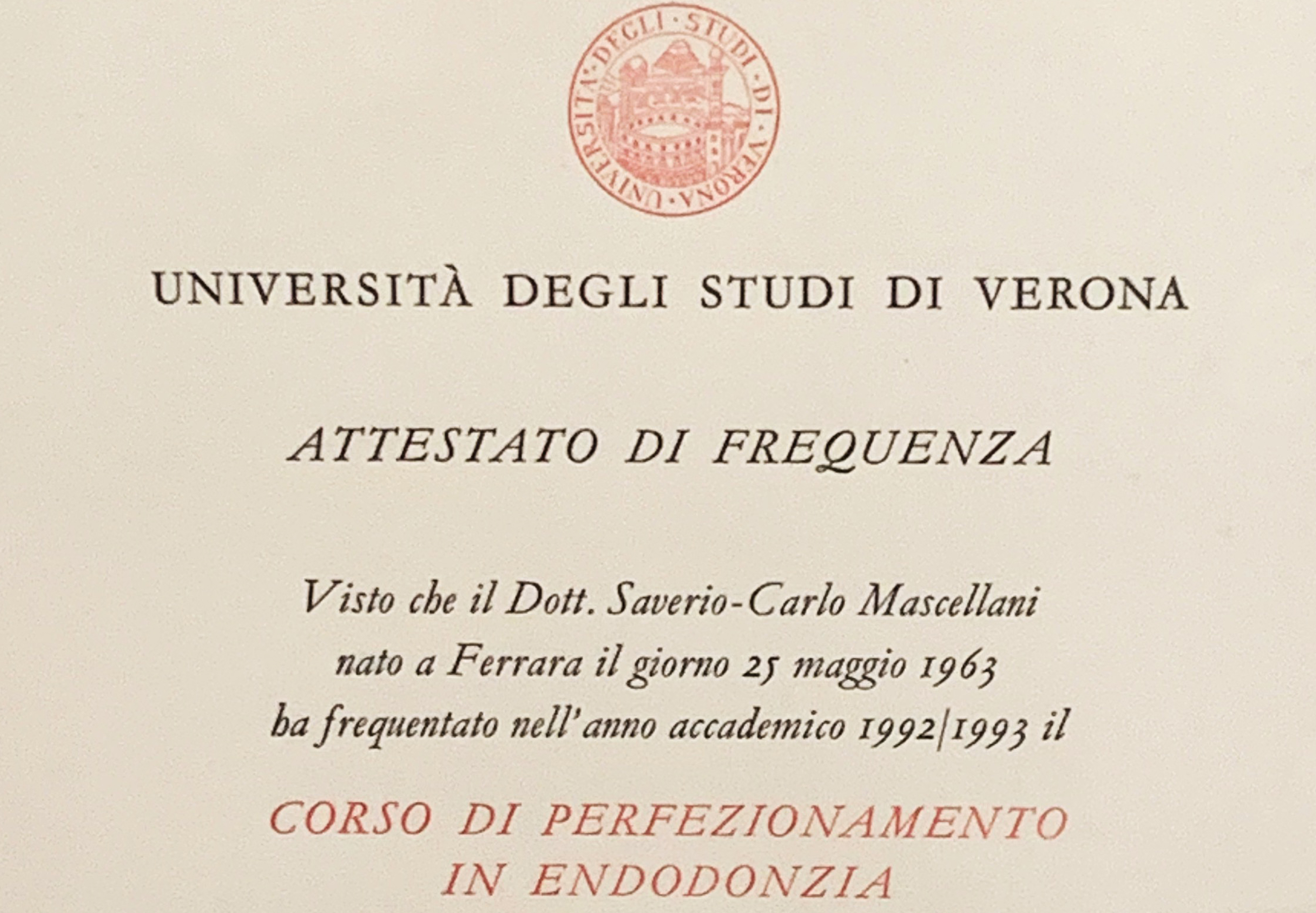 Certificato Università di Ginevra 2002